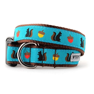 The Worthy Dog Squirrelly Collar & Lead Collection Cat Collar - Paw Naturals