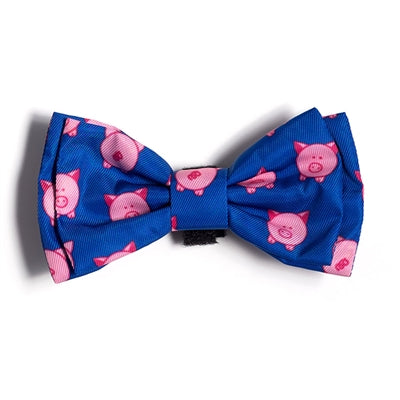 The Worthy Dog Wilbur Pig Bow Tie