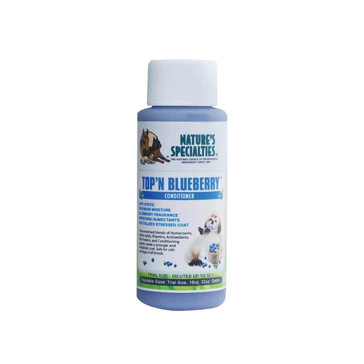 Nature's Specialties Natures Specialties Top’n Blueberry Conditioner 32:1 2oz - Paw Naturals