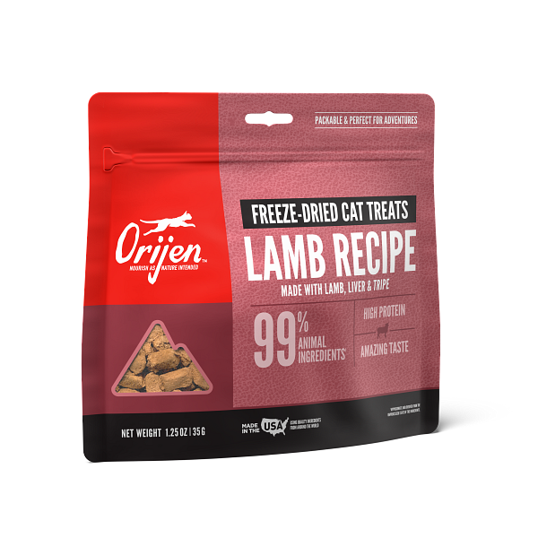 Orijen Freeze-Dried Grass-Fed Lamb Cat Treat 1.25oz - Paw Naturals