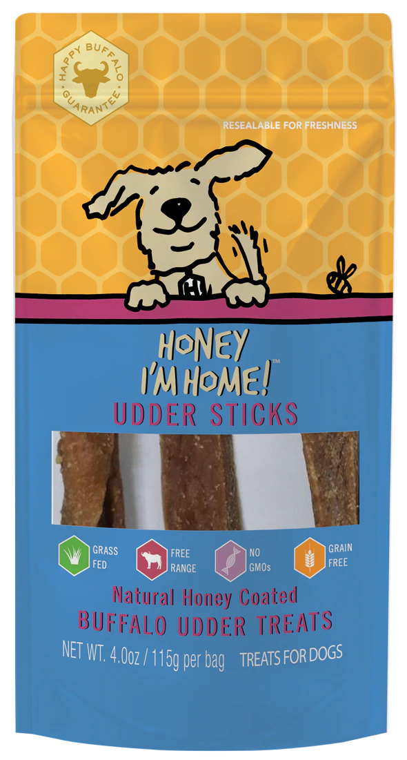 Honey I'm Home! Udder Sticks 4oz Dog Treat