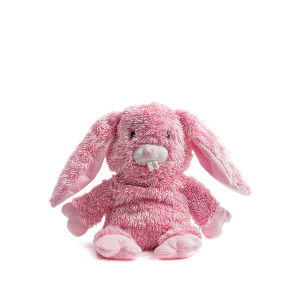 fabdog Fluffy Bunny Plush Dog Toy