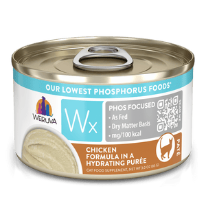 Weruva Wx Phosphorus Focused 3z Canned Cat Food Chicken Puree - Paw Naturals
