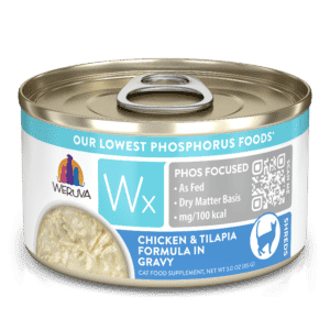Weruva Wx Phosphorus Focused 3z Canned Cat Food Chicken & Tilapia in Gravy - Paw Naturals