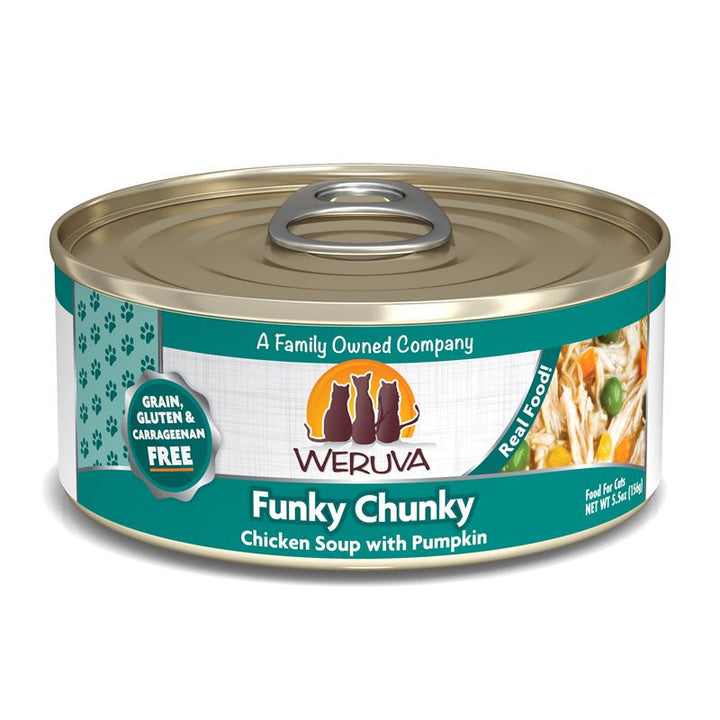 Weruva Classic Canned Cat Food Funky Chunky / 5.5oz - Paw Naturals