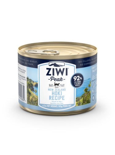 Ziwi Peak Moist Hoki 6.5oz Canned Cat Food