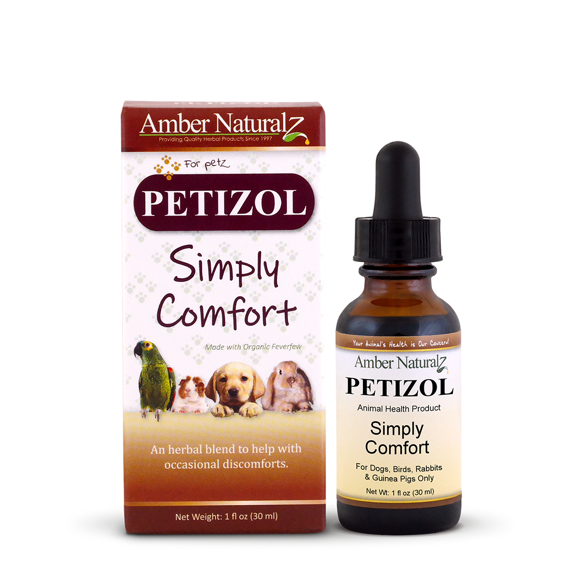 Amber NaturalZ Petizol Pet Supplement