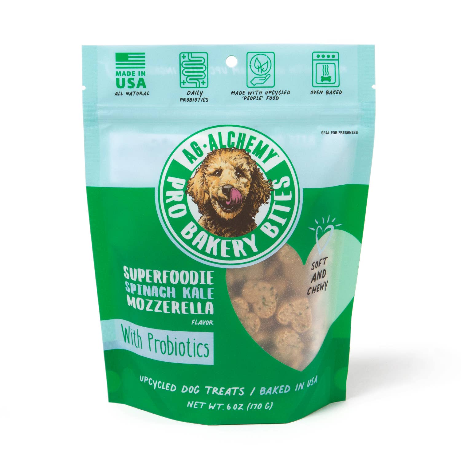 AgAlchemy Animal Nutrition Pro Bakery Bites Soft & Chewy Superfoodie Dog Treat