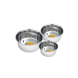 Advance Pet Product Stainless Steel Heavy Feeding Bowl - Paw Naturals