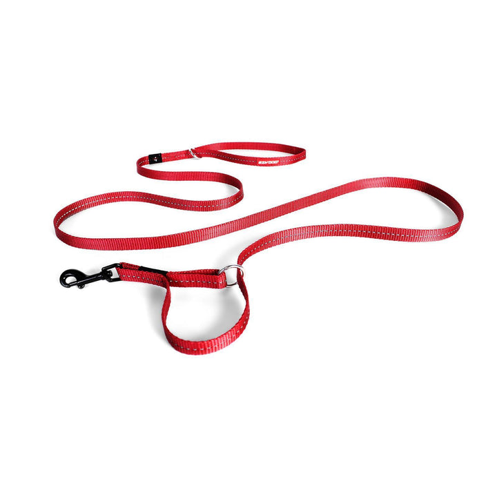 EzyDog Vario 6 Multi-function Leash w/ Snap Hook Red / Vario 6 Lite - Paw Naturals