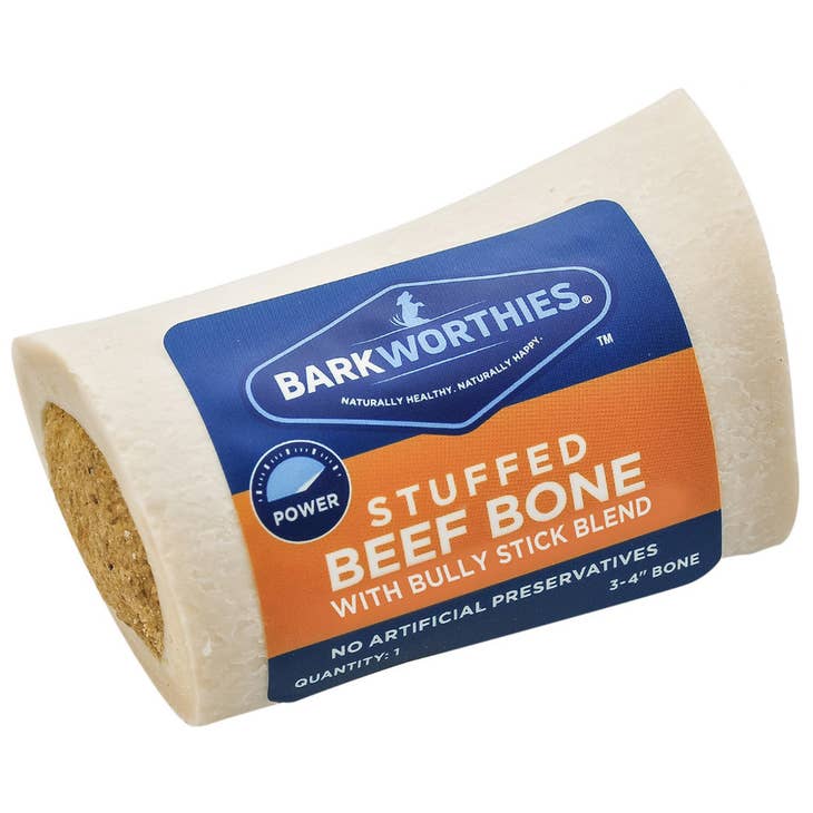 Barkworthies Stuffed Shin Bone Bully