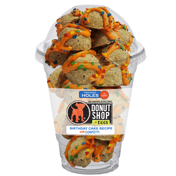 K9 Granola Factory Fresh-Baked Doughnut Hole 15ct Cup