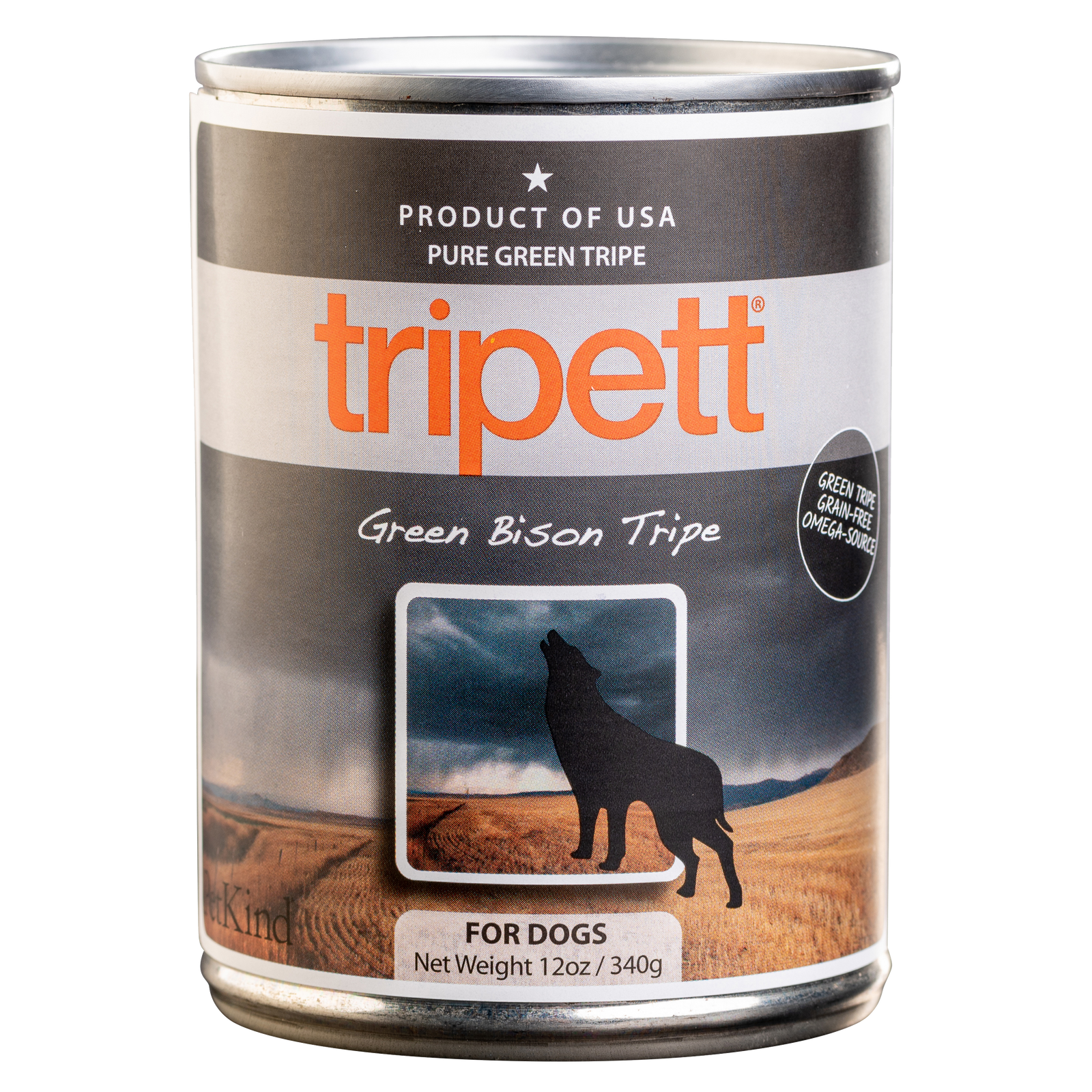 Tripett Green Bison Tripe Canned Food