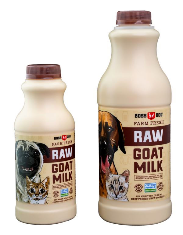 Bossdog Raw Frozen Goat's Milk