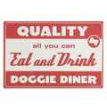 Ore’ Pet Placemat Diner Dog Red - Paw Naturals