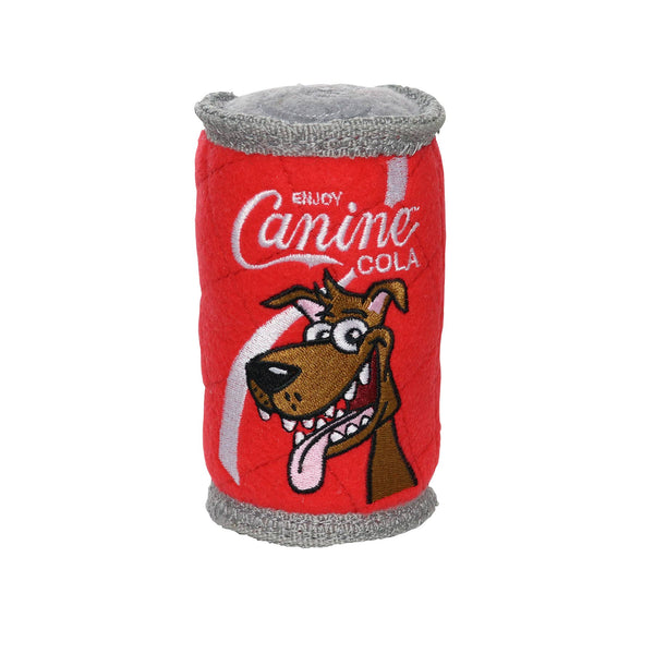 VIP Beer & Soda Can Canine Cola Tuffy Dog Toy