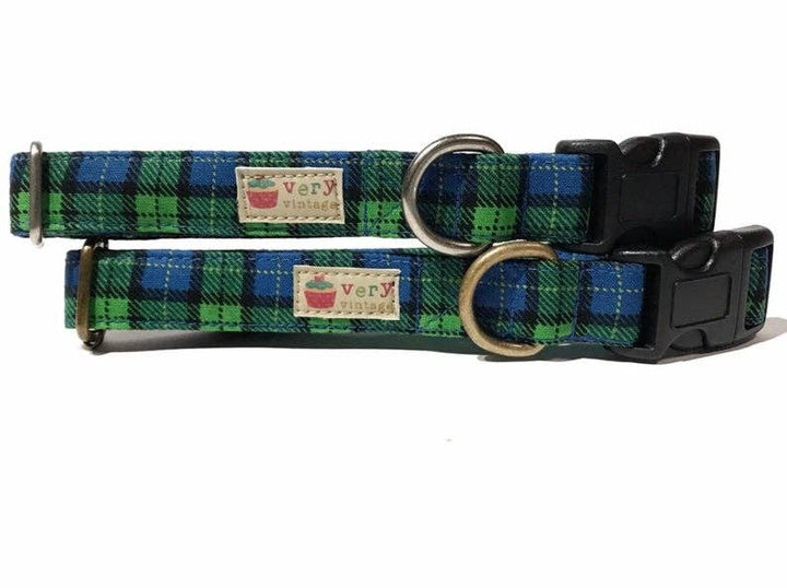 Very Vintage Designs Patterson Organic Cotton Dog & Cat Collar - Paw Naturals