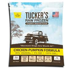 Tucker's Chicken & Pumpkin Raw Frozen Dog Food 3lb - Paw Naturals