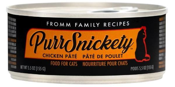 Fromm PurrSnickety Pate 5.5oz Canned Cat Food Chicken - Paw Naturals