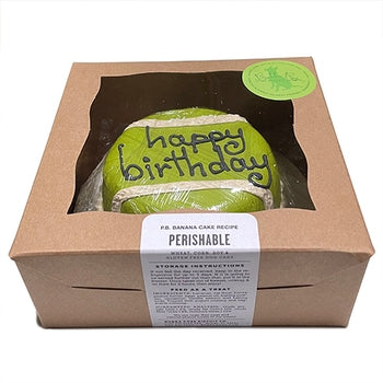 Bubba Rose Biscuit Co. Tennis Ball Cake (Perishable) Bakery Treat - Paw Naturals