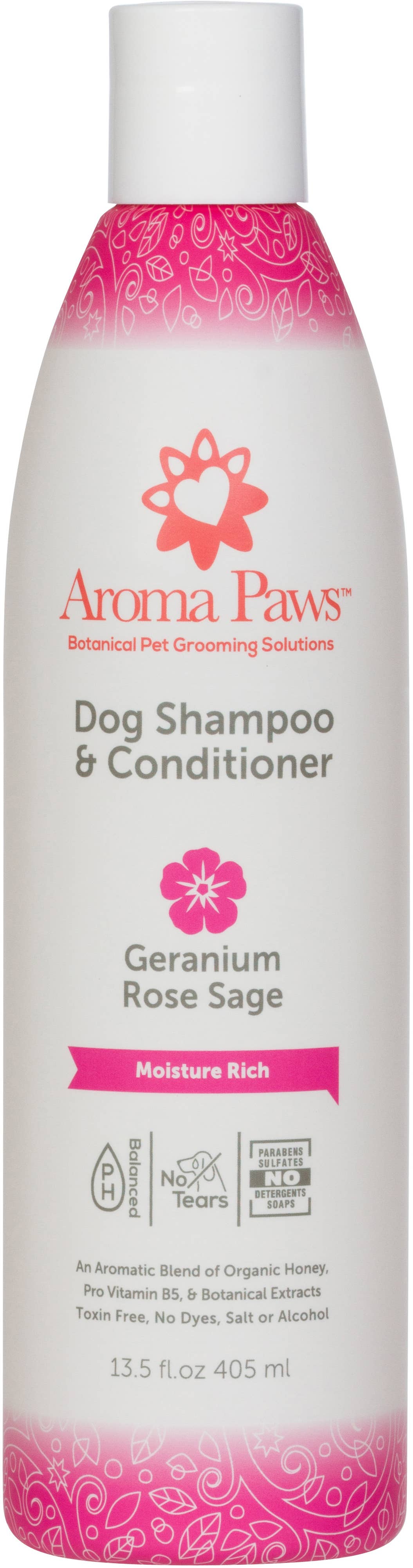 Aroma Paws Geranium Sage Shampoo 13.5oz