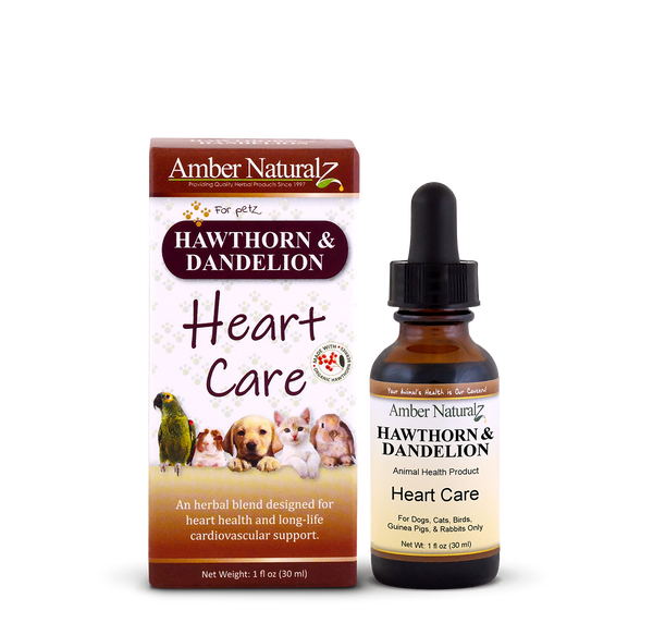 Amber NaturalZ Hawthorn & Dandelion Pet Supplement
