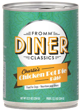 Fromm Diner Charlie's Chicken Pot Pie Pate Canned Dog Food 12.5oz - Paw Naturals