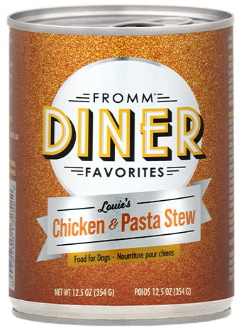 Fromm Diner Louie's Chicken & Pasta Stew Canned Dog Food 12.5oz - Paw Naturals