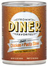 Fromm Diner Louie's Chicken & Pasta Stew Canned Dog Food 12.5oz - Paw Naturals