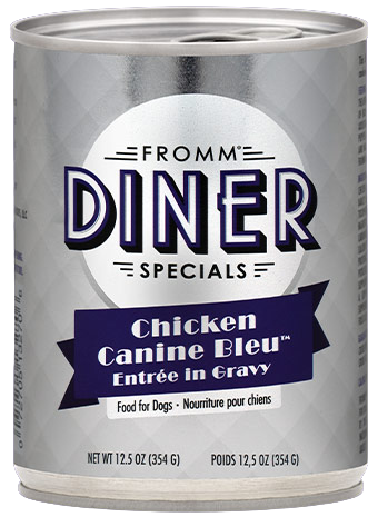 Fromm Diner Chicken Canine Bleu Entree Canned Dog Food 12.5oz - Paw Naturals