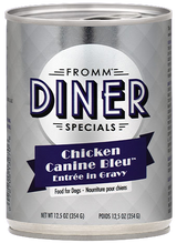 Fromm Diner Chicken Canine Bleu Entree Canned Dog Food 12.5oz - Paw Naturals