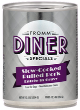Fromm Diner Slow-Cooked Pulled Pork Entree Canned Dog Food 12.5oz - Paw Naturals