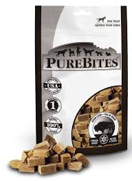 PureBites Freeze-Dried Raw Bison Liver Dog Treat