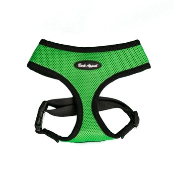 Bark Appeal Breathe EZ Solid Color Pull-Over Harness Lime Green / Large - Paw Naturals