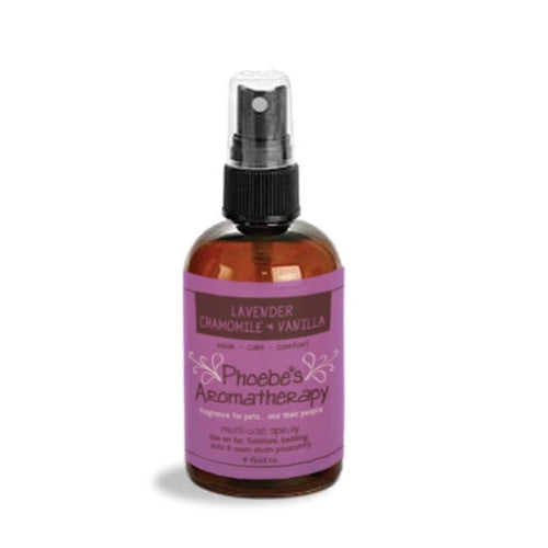 Phoebe's Aromatherapy Multi-Use Essential Oil Spray in Lavender 1oz - Paw Naturals
