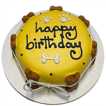 Bubba Rose Biscuit Co. Classic Birthday Cake Yellow (Perishable) Bakery Treat - Paw Naturals