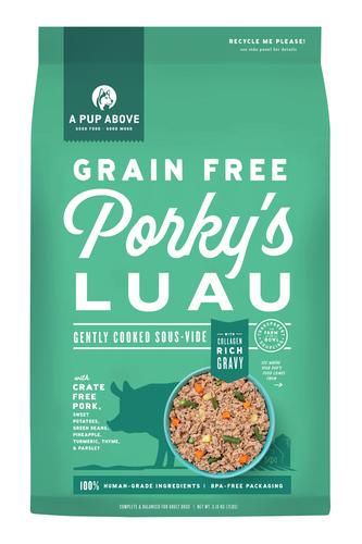 A Pup Above Porky's Luau Sous-Vide, Gently Cooked Frozen Dog Food 3lb - Paw Naturals