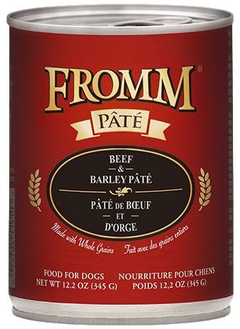 Fromm Gold Beef & Barley Pate Dog Can - Paw Naturals