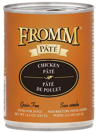 Fromm Grain Free Chicken Pate Canned Dog Food 12.2oz - Paw Naturals