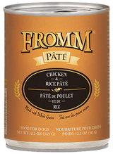 Fromm Chicken & Rice Pate Canned Dog Food 12.2 Oz - Paw Naturals