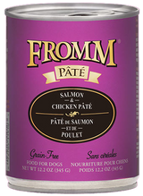 Fromm Grain Free Chicken & Salmon Pate Canned Dog Food 12.2 oz - Paw Naturals