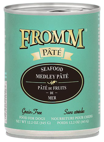 Fromm Grain Free Seafood Medley Canned Dog Food 12.2oz - Paw Naturals