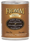 Fromm Pâté Turkey, Duck & Sweet Potato Grain Free Canned Dog Food 12.2oz