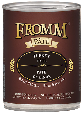 Fromm Gold Turkey Pate Canned Dog Food 12.2oz - Paw Naturals