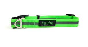 Mighty Paw Waterproof, Stink Proof, Dog Collar & Leash, 6-ft long Small / Green - Paw Naturals