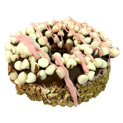 K9 Granola Factory Gourmet Donut Carob & Strawberry Dog Treat - Paw Naturals