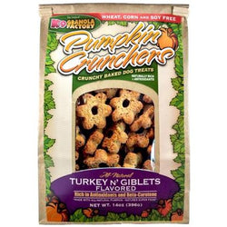 K9 Granola Factory Pumpkin Crunchers Baked Dog Biscuit 14oz Turkey N' Giblet - Paw Naturals