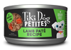 Tiki Pet Petites Pate 3oz Canned Dog Food Lamb - Paw Naturals