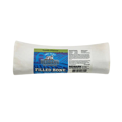Redbarn Filled Bone Chew Treat for Dogs Lamb / Large - Paw Naturals