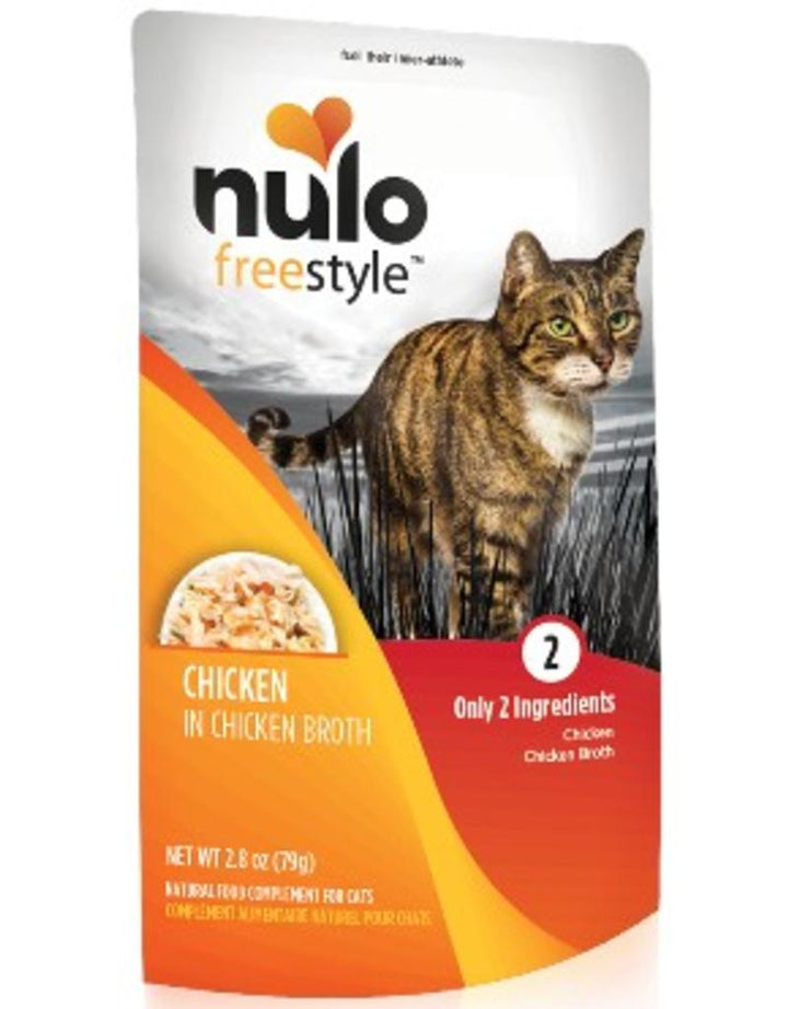 Nulo Freestyle Grain-Free Natural Food Compliment Cat Treat 2.8oz Chicken - Paw Naturals